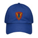 5th Marine Division Embroidered Under Armour® Dad Hat Tactically Acquired Royal Blue  