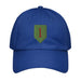 1st Infantry Division Embroidered Under Armour® Dad Hat Tactically Acquired Royal Blue  
