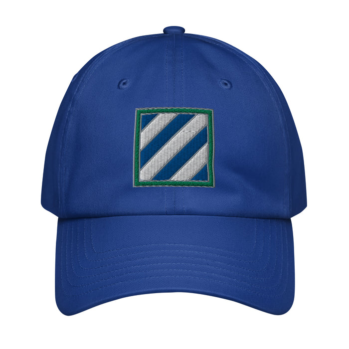 3rd Infantry Division Embroidered Under Armour® Dad Hat Tactically Acquired Royal Blue  
