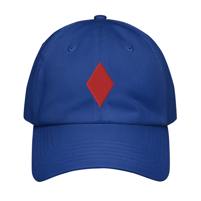 5th Infantry Division Embroidered Under Armour® Dad Hat Tactically Acquired Royal Blue  