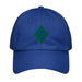 26th Infantry Division Embroidered Under Armour® Dad Hat Tactically Acquired Royal Blue  