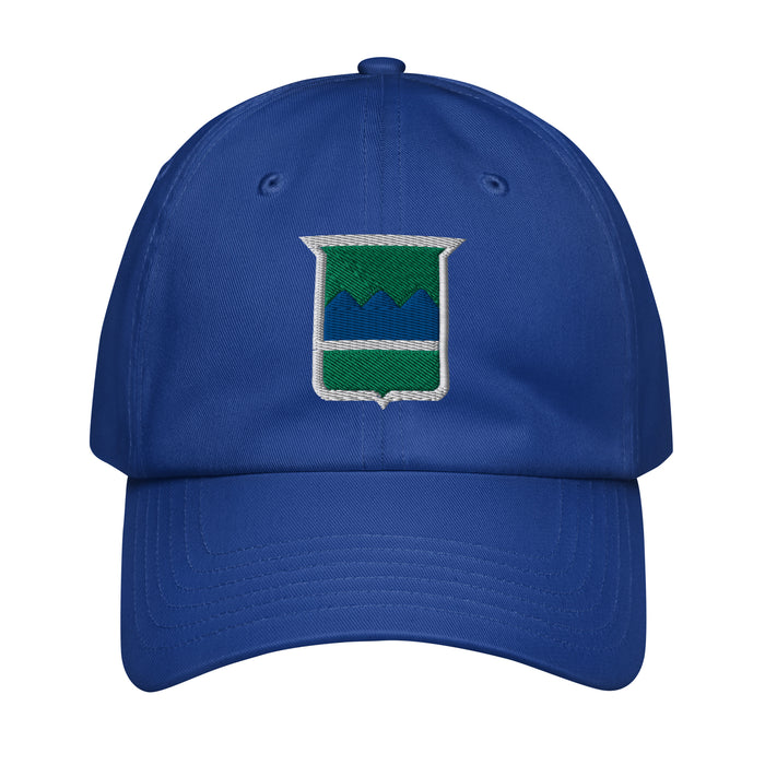 80th Infantry Division Embroidered Under Armour® Dad Hat Tactically Acquired Royal Blue  