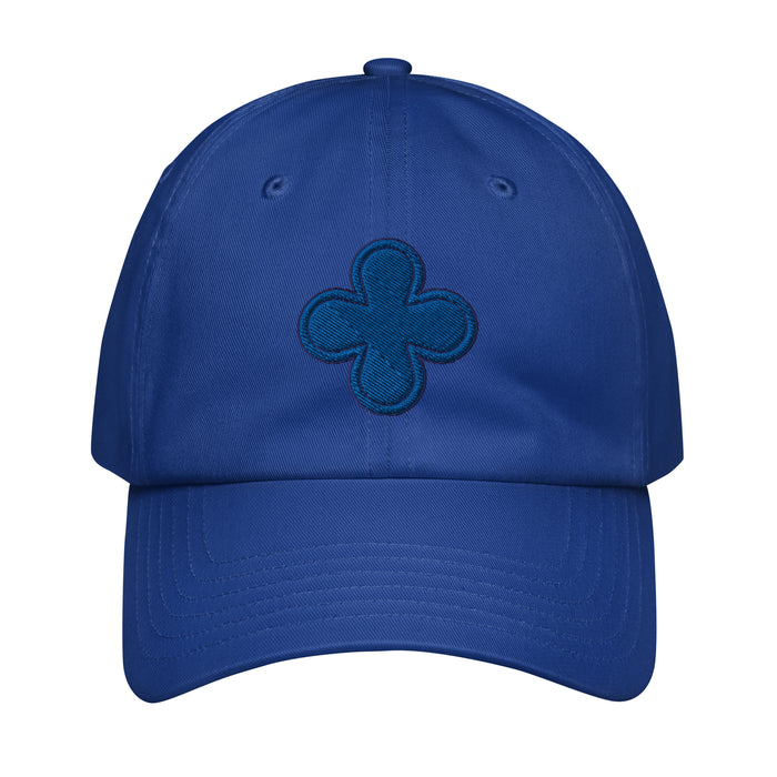 88th Infantry Division Embroidered Under Armour® Dad Hat Tactically Acquired Royal Blue  