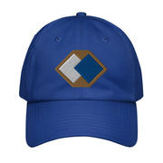 96th Infantry Division Embroidered Under Armour® Dad Hat Tactically Acquired Royal Blue  