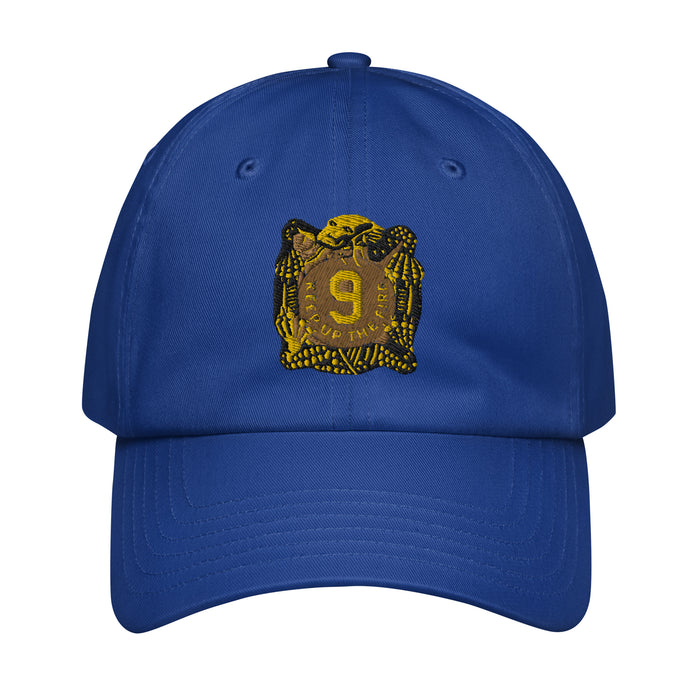 9th Infantry Regiment Embroidered Under Armour® Dad Hat Tactically Acquired Royal Blue  