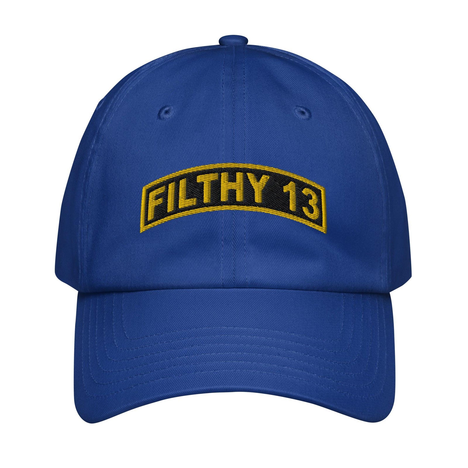 Filthy 13 WW2 Legacy Embroidered Under Armour® Dad Hat Tactically Acquired Royal Blue  