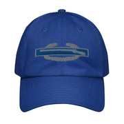 U.S. Army CIB Special Forces Insignia Embroidered Under Armour® Dad Hat Tactically Acquired Royal Blue  