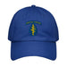 U.S. Army Special Forces Embroidered Under Armour® Dad Hat Tactically Acquired Royal Blue  