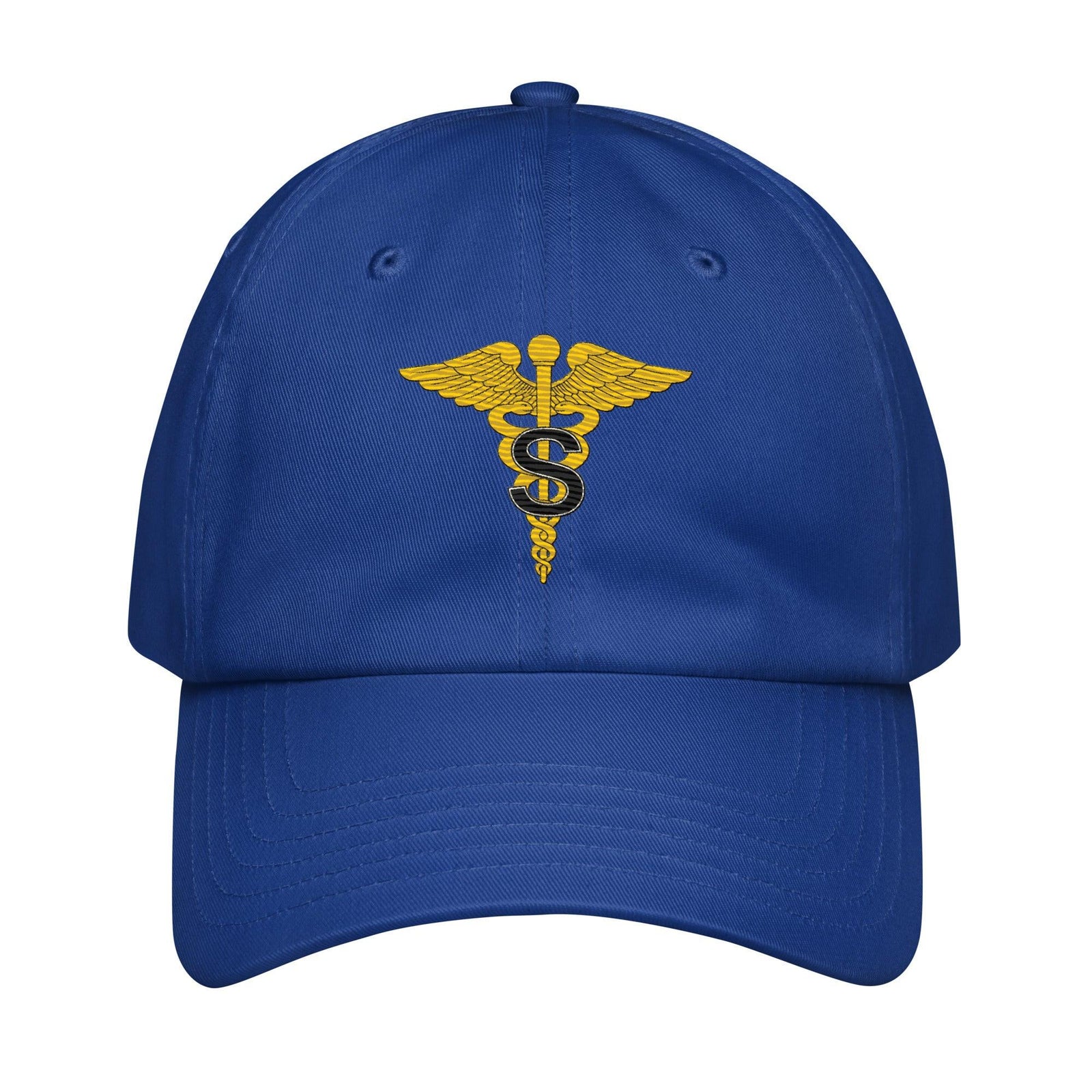 U.S. Army Medical Specialist Corps Embroidered Under Armour® Dad Hat Tactically Acquired Royal Blue  