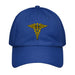 U.S. Army Medical Corps Embroidered Under Armour® Dad Hat Tactically Acquired Royal Blue  