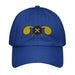 U.S. Army Chemical Corps Embroidered Under Armour® Dad Hat Tactically Acquired Royal Blue  