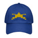 U.S. Army Armor Branch Embroidered Under Armour® Dad Hat Tactically Acquired Royal Blue  