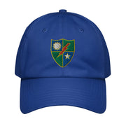 75th Ranger Regiment Embroidered Under Armour® Dad Hat Tactically Acquired Royal Blue  