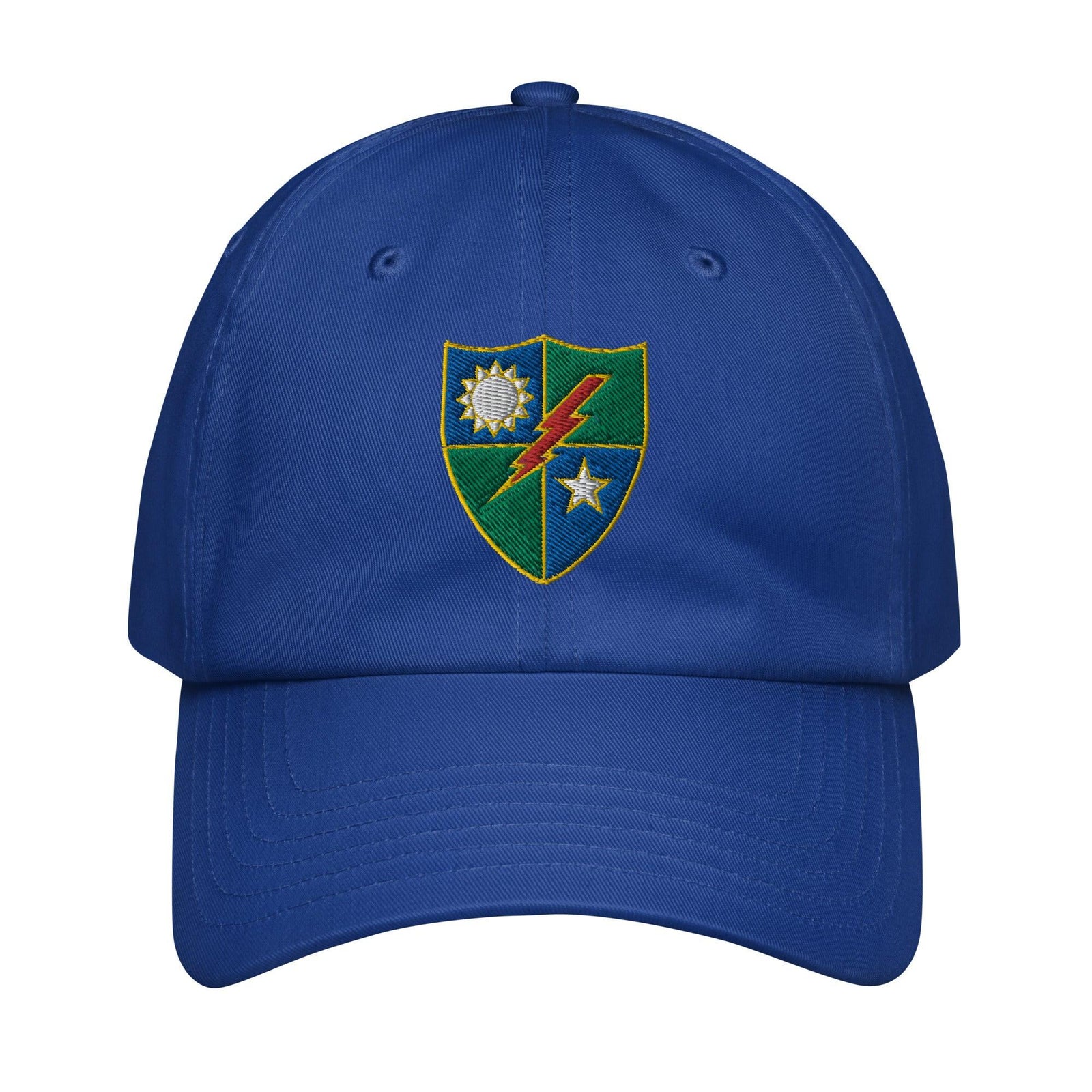 75th Ranger Regiment Embroidered Under Armour® Dad Hat Tactically Acquired Royal Blue  