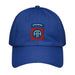 82nd Airborne Division Embroidered Under Armour® Dad Hat Tactically Acquired Royal Blue  