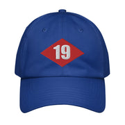 NMCB-19 Beep Embroidered Under Armour® Dad Hat Tactically Acquired Royal Blue  