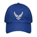 USAF White Emblem Embroidered Under Armour® Dad Hat Tactically Acquired Royal Blue  