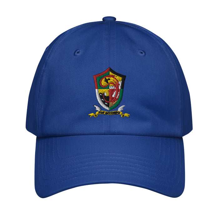 457th Bomb Group Embroidered Under Armour® Dad Hat Tactically Acquired Royal Blue  