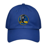 455th Bomb Group Embroidered Under Armour® Dad Hat Tactically Acquired Royal Blue