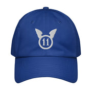 11th Airborne Division Embroidered Under Armour® Dad Hat Tactically Acquired Royal Blue
