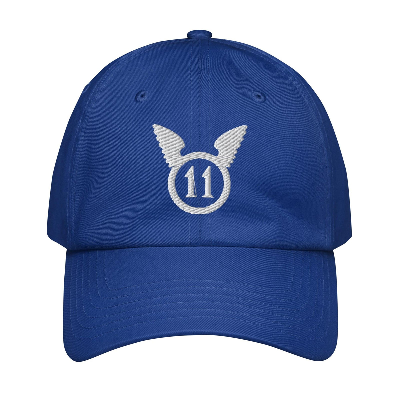 11th Airborne Division Embroidered Under Armour® Dad Hat Tactically Acquired Royal Blue