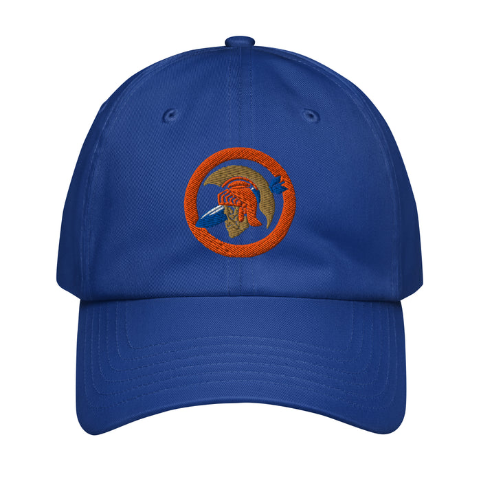 533rd Bomb Sq 8th Air Force Embroidered Under Armour® Dad Hat Tactically Acquired Royal Blue