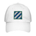 3rd Infantry Division Embroidered Under Armour® Dad Hat Tactically Acquired White  