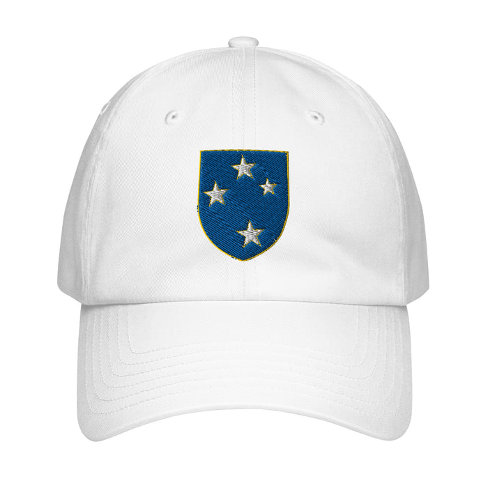 23rd Infantry Division Embroidered Under Armour® Dad Hat Tactically Acquired White  