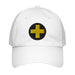 33rd Infantry Division Embroidered Under Armour® Dad Hat Tactically Acquired White  