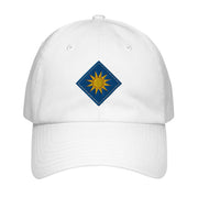 40th Infantry Division Embroidered Under Armour® Dad Hat Tactically Acquired White  