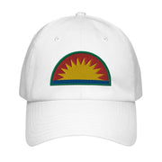 41st Infantry Division Embroidered Under Armour® Dad Hat Tactically Acquired White  