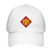 45th Infantry Division Embroidered Under Armour® Dad Hat Tactically Acquired White  