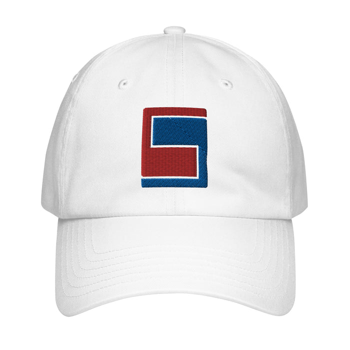 69th Infantry Division Embroidered Under Armour® Dad Hat Tactically Acquired White  