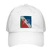 75th Infantry Division Embroidered Under Armour® Dad Hat Tactically Acquired White  