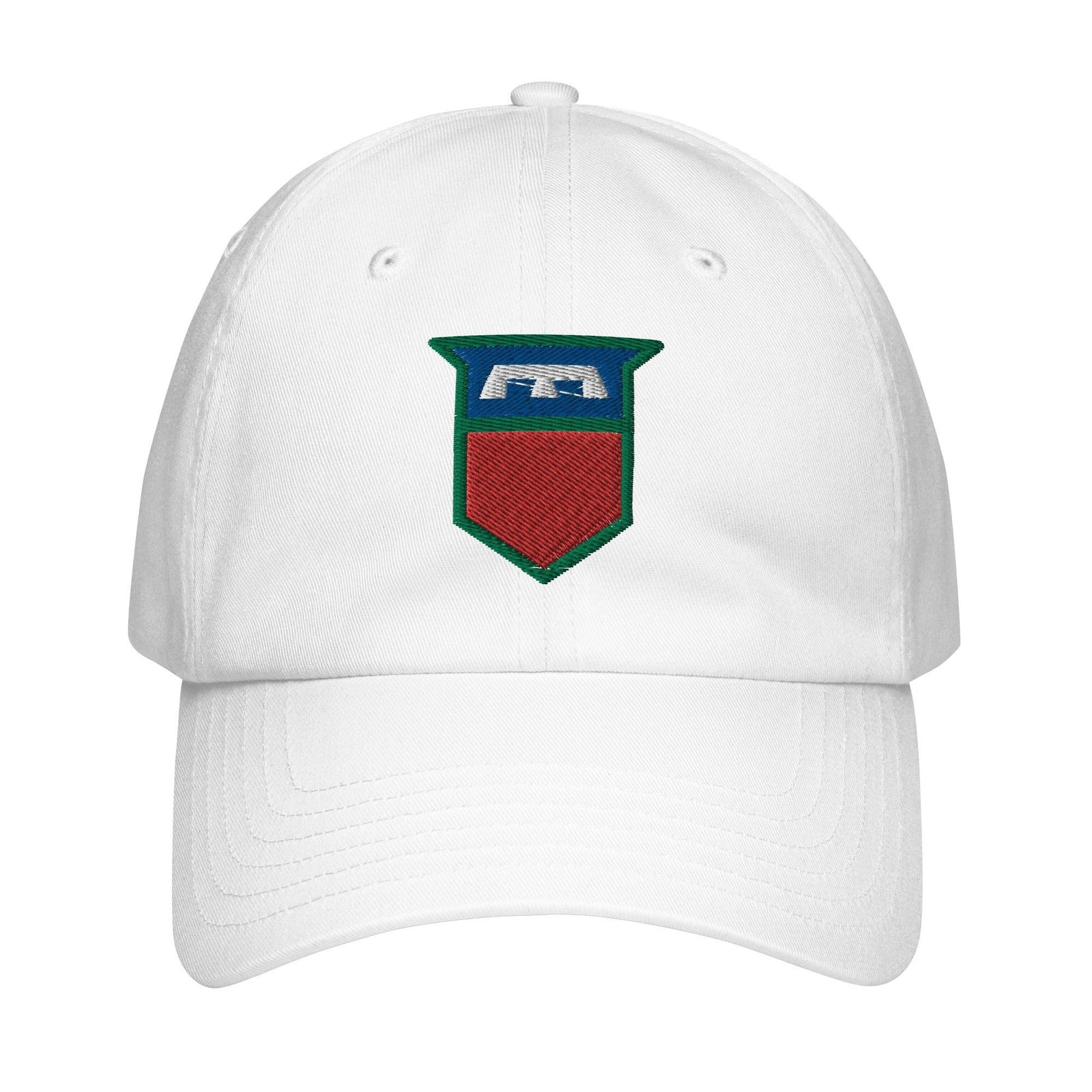 76th Infantry Division Embroidered Under Armour® Dad Hat Tactically Acquired White  