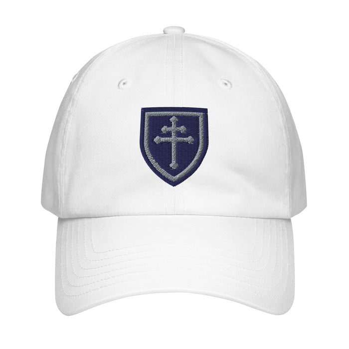 79th Infantry Division Embroidered Under Armour® Dad Hat Tactically Acquired White  