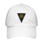 83rd Infantry Division Embroidered Under Armour® Dad Hat Tactically Acquired White  