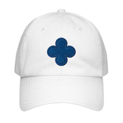 88th Infantry Division Embroidered Under Armour® Dad Hat Tactically Acquired White  