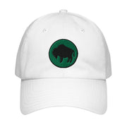 92nd Infantry Division Embroidered Under Armour® Dad Hat Tactically Acquired White  