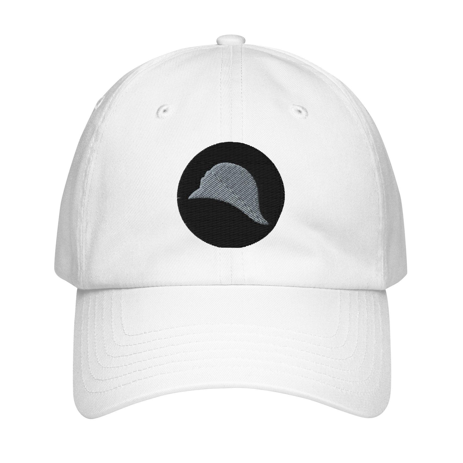 93rd Infantry Division Embroidered Under Armour® Dad Hat Tactically Acquired White  