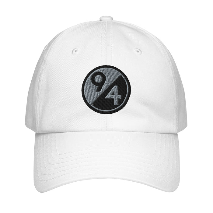 94th Infantry Division Embroidered Under Armour® Dad Hat Tactically Acquired White  