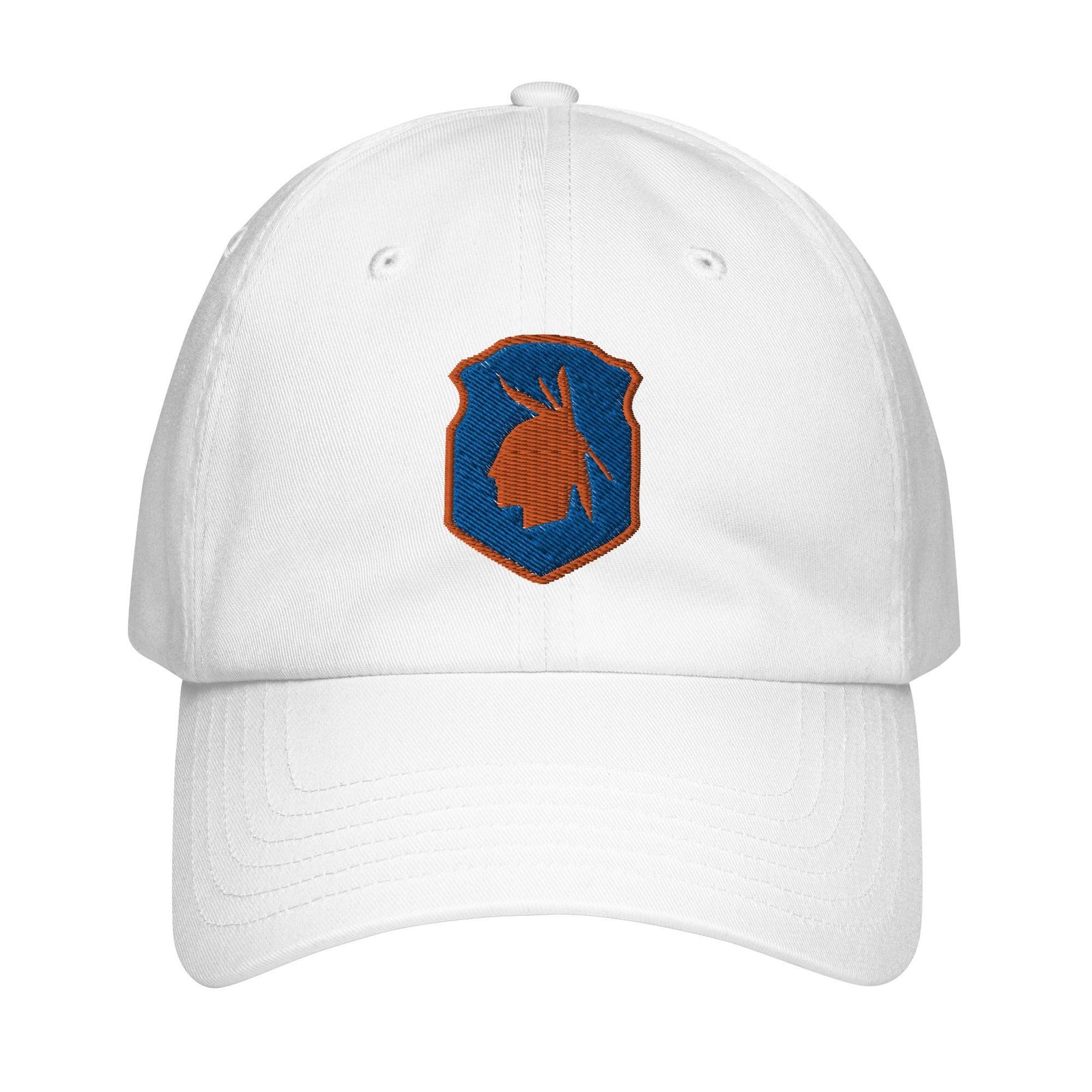 98th Infantry Division Embroidered Under Armour® Dad Hat Tactically Acquired White  