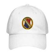 1st Infantry Regiment Embroidered Under Armour® Dad Hat Tactically Acquired White  