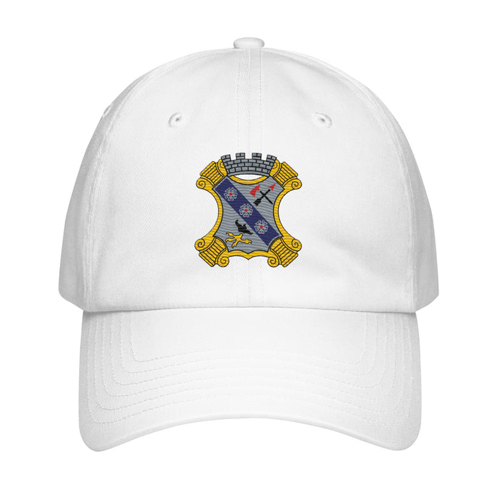 8th Infantry Regiment Embroidered Under Armour® Dad Hat Tactically Acquired White  