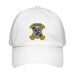 8th Infantry Regiment Embroidered Under Armour® Dad Hat Tactically Acquired White  