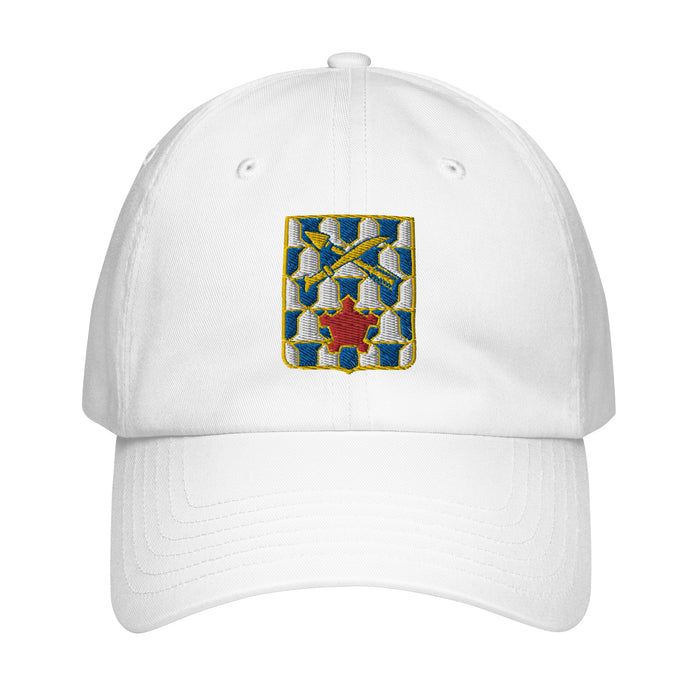 16th Infantry Regiment Embroidered Under Armour® Dad Hat Tactically Acquired White  