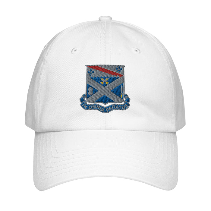 18th Infantry Regiment Embroidered Under Armour® Dad Hat Tactically Acquired White  