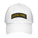 U.S. Army Airborne Tab Embroidered Under Armour® Dad Hat Tactically Acquired White  