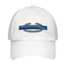U.S. Army CIB Special Forces Insignia Embroidered Under Armour® Dad Hat Tactically Acquired White  