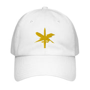 U.S. Army Public Affairs Embroidered Under Armour® Dad Hat Tactically Acquired White  